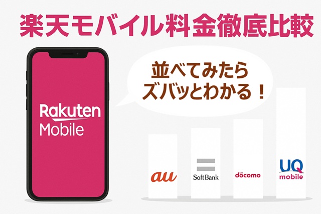 スマホ料金プランの比較